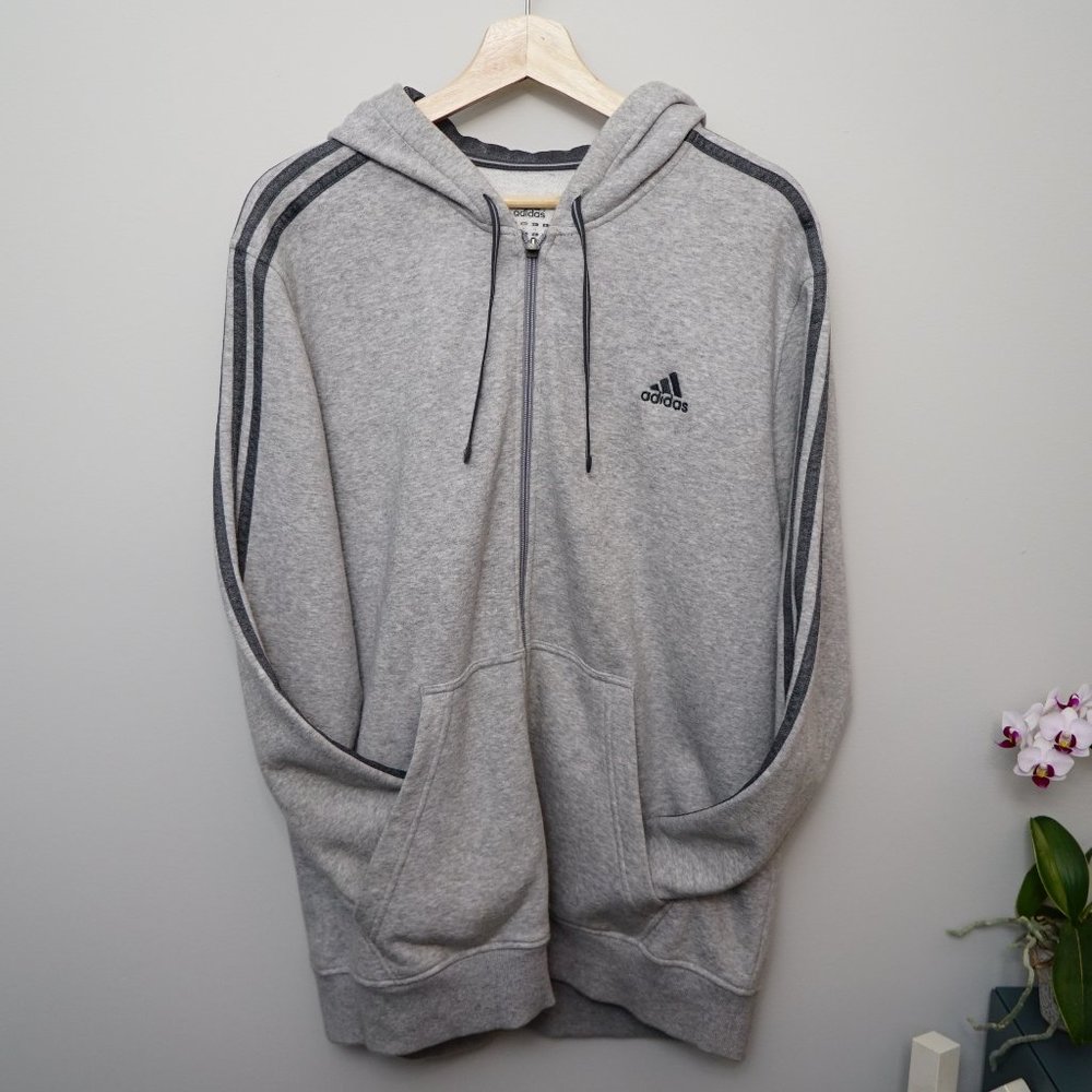 adidas - Full Zip Sweater - Men XL